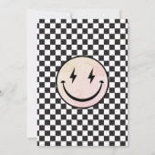 Een gelukkig Babe Retro Meisjes Verjaardagsfeest Kaart (Achterkant)