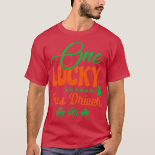 één gelukkig busstuurprogramma t-shirt