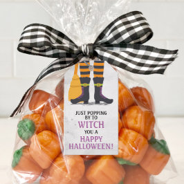 Een gelukkig Halloween Gift-Label voor je meekomen Cadeaulabel
