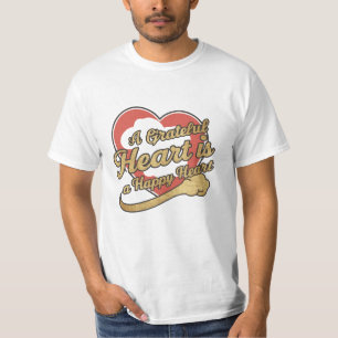 Een gelukkig hart is een gelukkig hart t-shirt