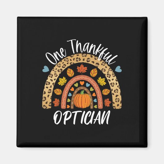 Een gelukkig Herfst van de OptiPlex Cute Rainbow Magneet (Voorkant)