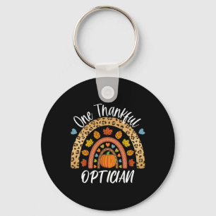 Een gelukkig Herfst van de OptiPlex Cute Rainbow Sleutelhanger