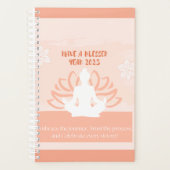 Een gelukkig jaar 2025 planner (Voorkant)