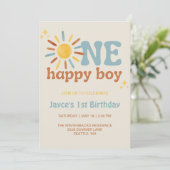 Eén Gelukkig Jochie, 1e Rondje Om De Zon Kaart (Staand voorkant)