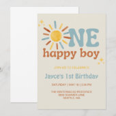 Eén Gelukkig Jochie, 1e Rondje Om De Zon Kaart (Voorkant / Achterkant)