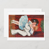 Een gelukkig Kerstfeest (1905) Briefkaart (Voorkant / Achterkant)