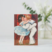 Een gelukkig kerstfeest feestdagenkaart (Staand voorkant)