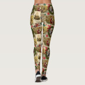 Een Gelukkig Kersttijd Leggings (Achterkant)
