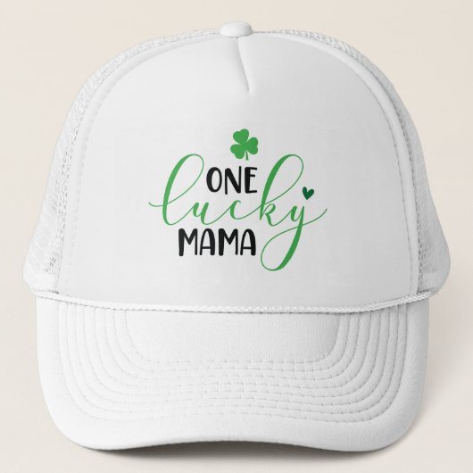 Eén Gelukkig Mama Trucker Pet (Voorkant)