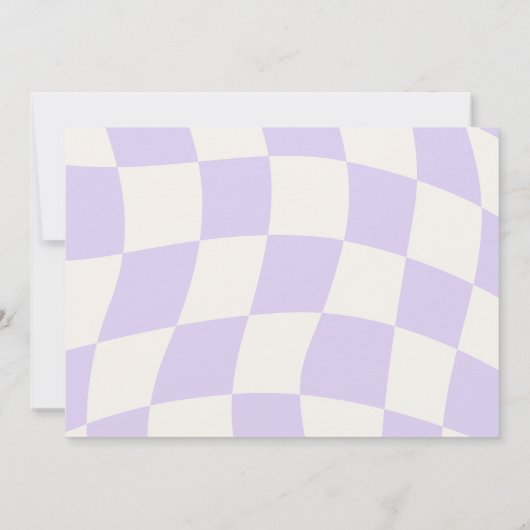 Een gelukkig meisje retro 1e verjaardag kaart (Achterkant)