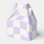 Een gelukkig meisje Retro 1e verjaardag Party Bedankdoosjes (Achterkant)