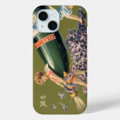 Een Gelukkig Nieuwjaar, Angels met Champagne Case-Mate iPhone Case (Achterkant)