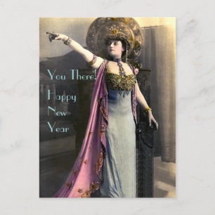 Een gelukkig nieuwjaar eisen feestdagenkaart