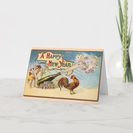  - een gelukkig nieuwjaar, kaart (Voorkant)