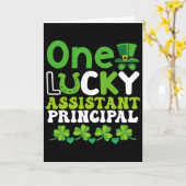 Een Gelukkig Ogenblik Principaal St Patricks Dag Kaart (Gele Bloem)