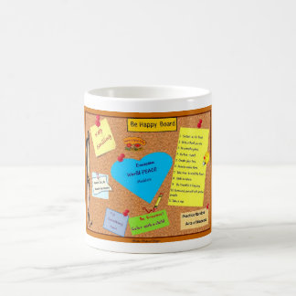 Een gelukkig ontwerp van de Mok van het berichtenb