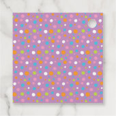 Een gelukkig paastje voor je bedankjes labels (Achterkant)