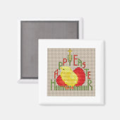 Een gelukkig Pasen! Magneet (Voorkant / Achterkant)