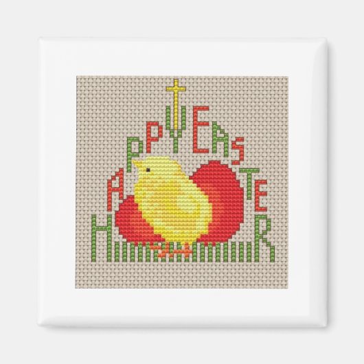 Een gelukkig Pasen! Magneet (Voorkant)