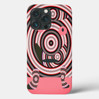 Een gelukkig vormcirkelroze Case-Mate iPhone case