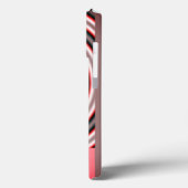 Een gelukkig vormcirkelroze Case-Mate iPhone case (Achterkant / Links)