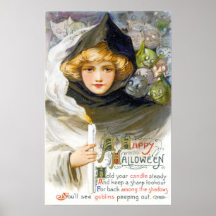 Een gelukkige Avond voor Allerheiligen Poster