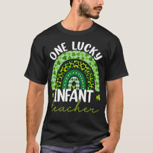 Een gelukkige Baby leraar Rainbow Saint Patricks D T-shirt