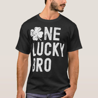 Een gelukkige bro grappige bijpassende familie St T-shirt
