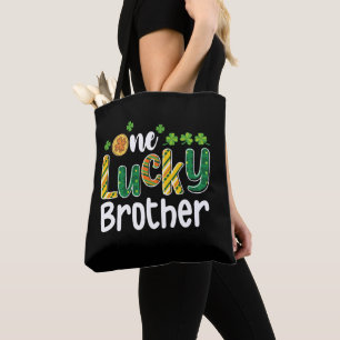 Een gelukkige broer die past bij de familie St. Pa Tote Bag