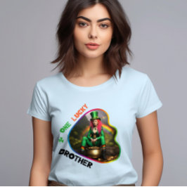 Een gelukkige broer - Green Glow Dance Party T-shirt