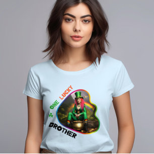 Een gelukkige broer - Green Glow Dance Party T-shirt