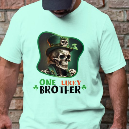 Een gelukkige broer - Shimmering Shamrock T-shirt