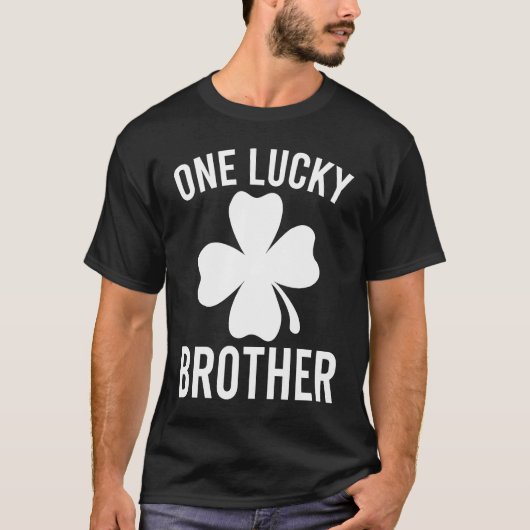 Een gelukkige broer St Patricks Day Bro Irish Sham T-shirt (Voorkant)