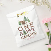 Een gelukkige Camper 1e Verjaardag Bedankt Favorie Bedankzakje (Gezegeld)