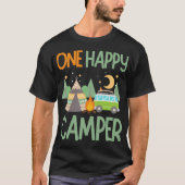 één gelukkige camper eerste verjaardag t-shirt (Voorkant)