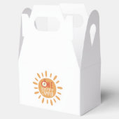 Een gelukkige Camper First Birthday Sun Outdoor Ch Bedankdoosjes (Geopend)