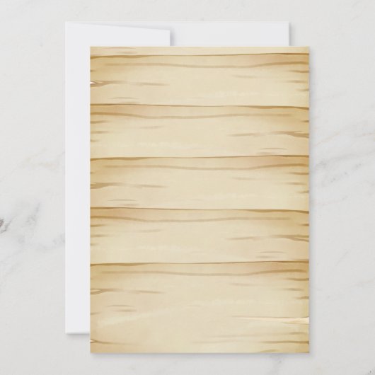 EEN Gelukkige Camper! Rustiek Jongen 1e Verjaardag Kaart (Achterkant)