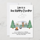 🎉 Een gelukkige Camper verjaardag - avontuur wach Kaart (Voorkant)