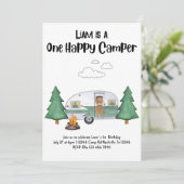🎉 Een gelukkige Camper verjaardag - avontuur wach Kaart (Staand voorkant)