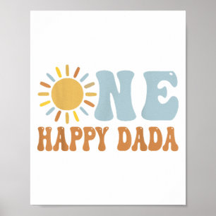 Een gelukkige Dada van de verjaardag eerste reis e Poster