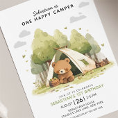 Een gelukkige dag van de Eerste verjaardag van Cam Kaart