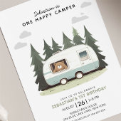 Een gelukkige dag van de Eerste verjaardag van Cam Kaart