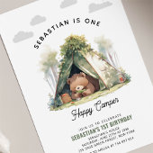 Een gelukkige dag van de Eerste verjaardag van Cam Kaart