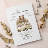 Een gelukkige dag van de Eerste verjaardag van Cam Kaart