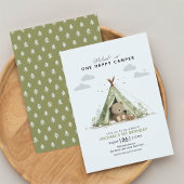 Een gelukkige dag van de Eerste verjaardag van Cam Kaart