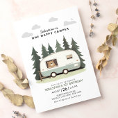 Een gelukkige dag van de Eerste verjaardag van Cam Kaart