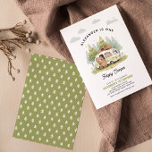 Een gelukkige dag van de Eerste verjaardag van Cam Kaart