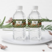 Een gelukkige dag van de Eerste verjaardag van Cam Waterfles Etiket