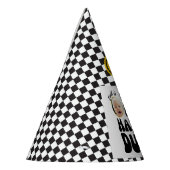 Een Gelukkige Dude Gelukkige Gezicht Jongen Foto 1 Feesthoedjes (Links)