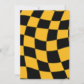 Een Gelukkige Dude Jongen 1e Verjaardag Uitnodigin Kaart (Achterkant)